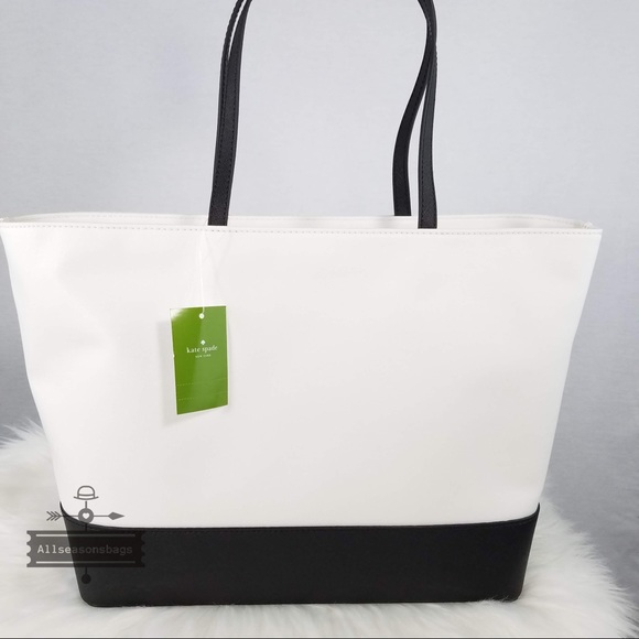 Kate Spade Hot Sauce Remmi Extra Spicy Tote Black - Picture 5 of 8